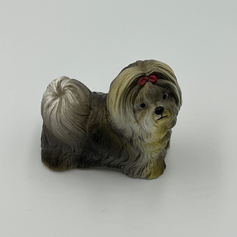 Vintage New Ray Shih Tzu squeaky toy. , rubber toy, dog toy,